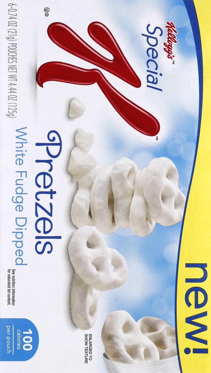 slide 6 of 6, Kellogg's Special K White Fudge Dipped Pretzels, 6 ct; 0.74 oz