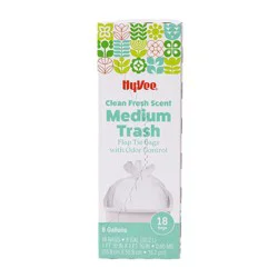 "hv Waste Basket 8gal White"