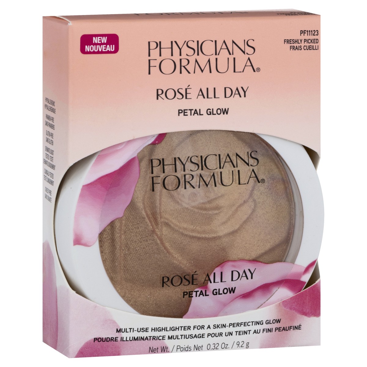 slide 2 of 9, Physicians Formula Freshly Picked PF11123 Petal Glow Highlighter 0.32 oz, 0.32 oz