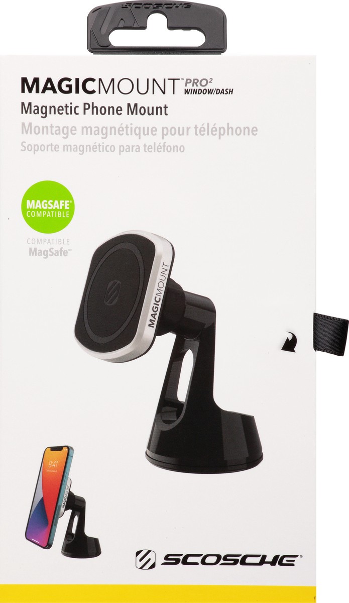slide 4 of 8, Scosche Scoche MagicMount Pro2 Magnetic Phone Mount 1 ea, 1 ct