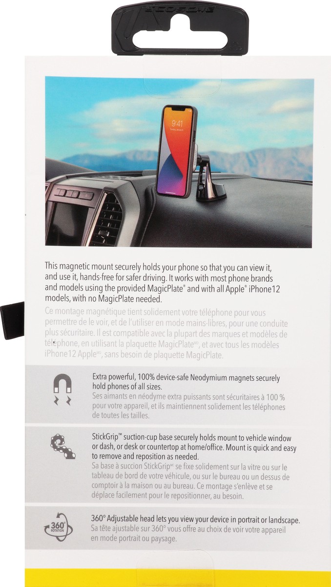 slide 5 of 8, Scosche Scoche MagicMount Pro2 Magnetic Phone Mount 1 ea, 1 ct