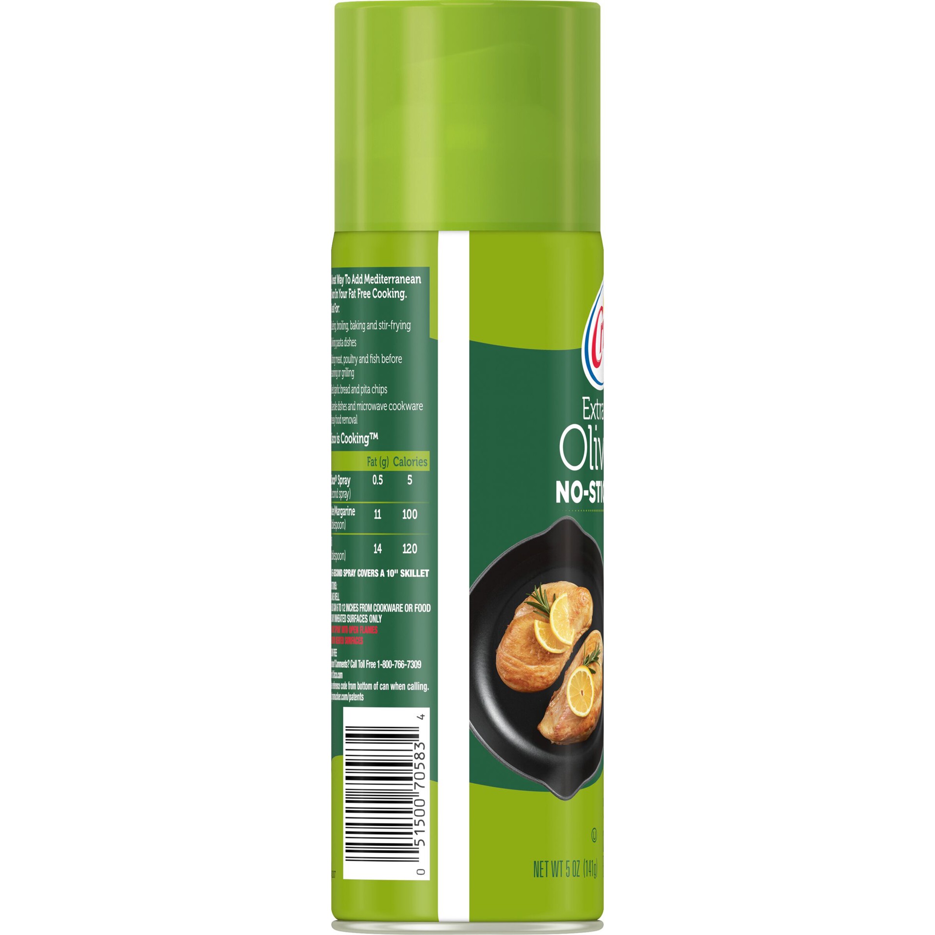 slide 5 of 5, Crisco® no stick spray, extra virgin olive oil, 5 oz