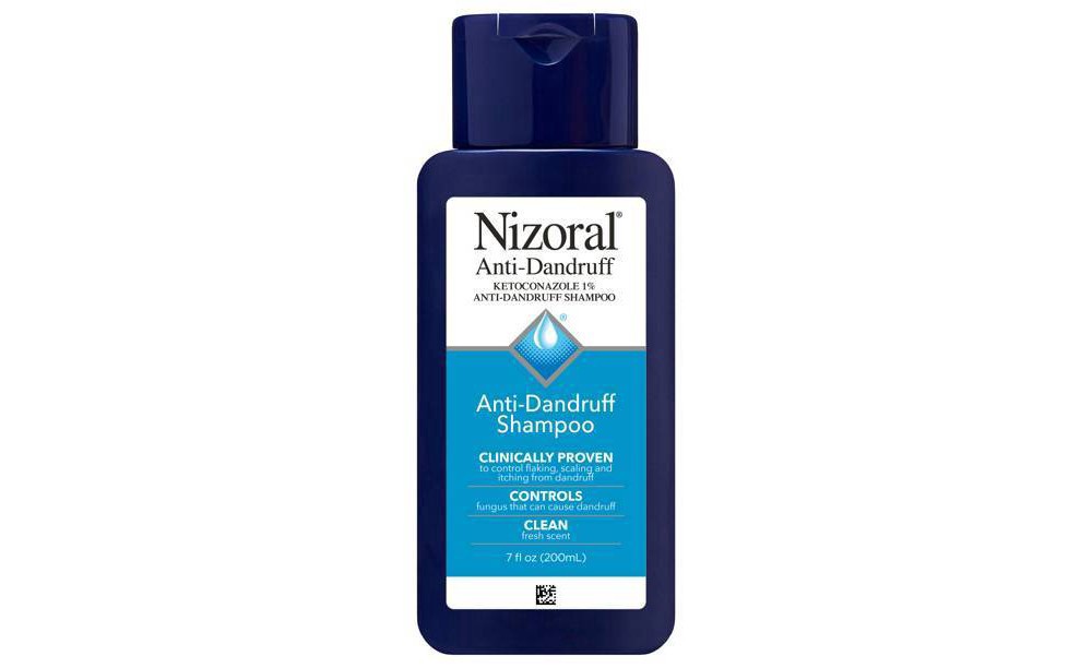 slide 3 of 3, Nizoral Anti-Dandruff Shampoo Twin Pack, 14 oz