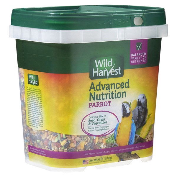 slide 18 of 29, Wild Harvest Parrot Advanced Nutrition Diet Parrot Food, 4 lb