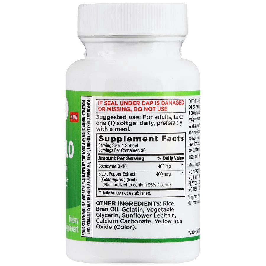slide 2 of 5, Walgreens CoQ-10 400 mg Softgels, 30 ct