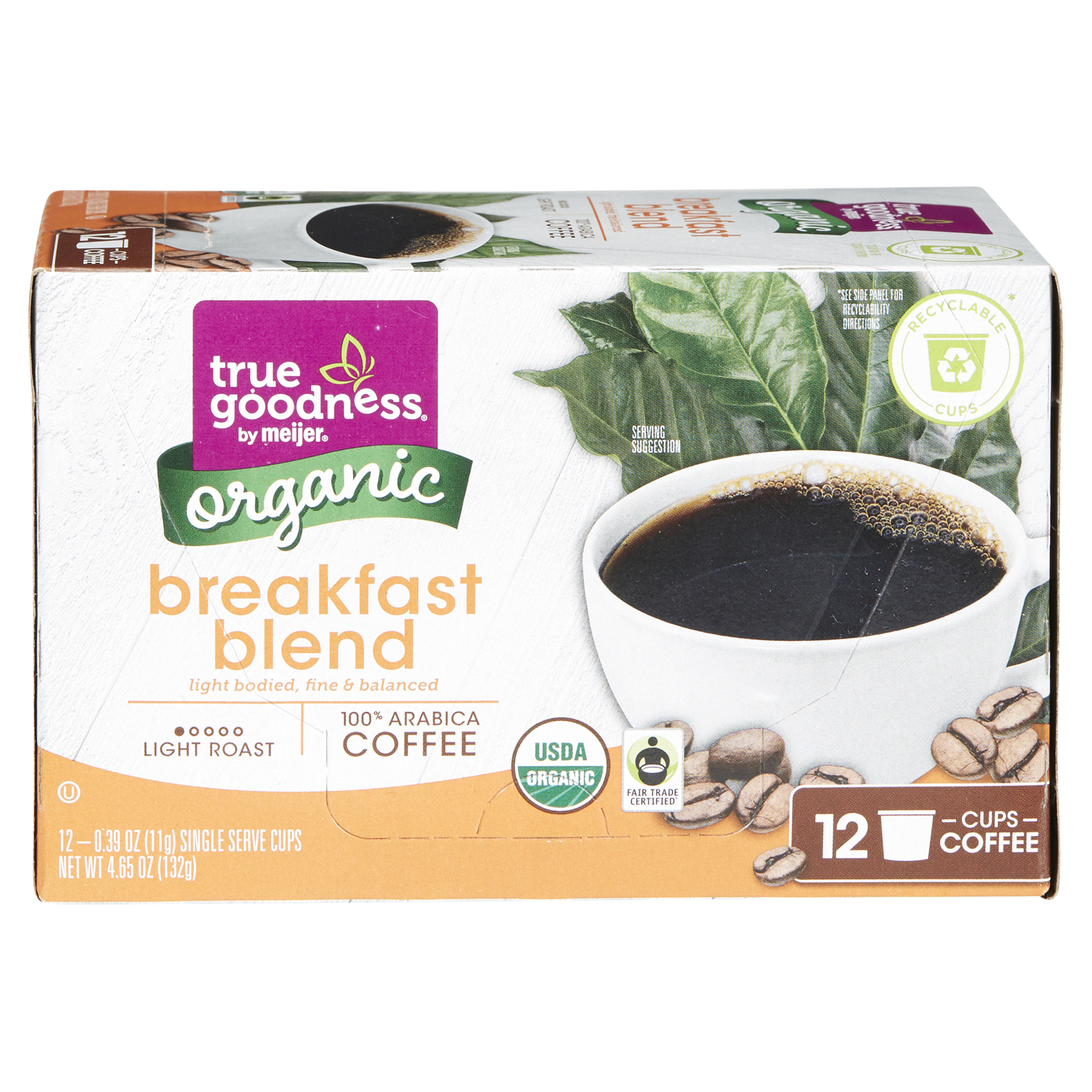 slide 28 of 29, True Goodness Org Coffee Pod Breakfast B- 12 ct, 12 ct