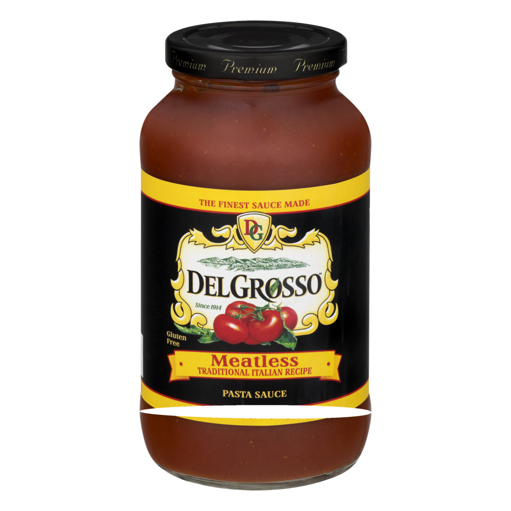 slide 1 of 1, DelGrosso Del Grosso Sauce Meatless, 26 oz