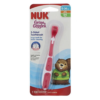 slide 1 of 1, NUK Toothbrush 1 ea, 1 ea