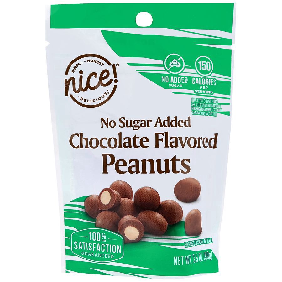 slide 1 of 5, Walgreens Chocolate Flavored Peanuts, 3.5 oz