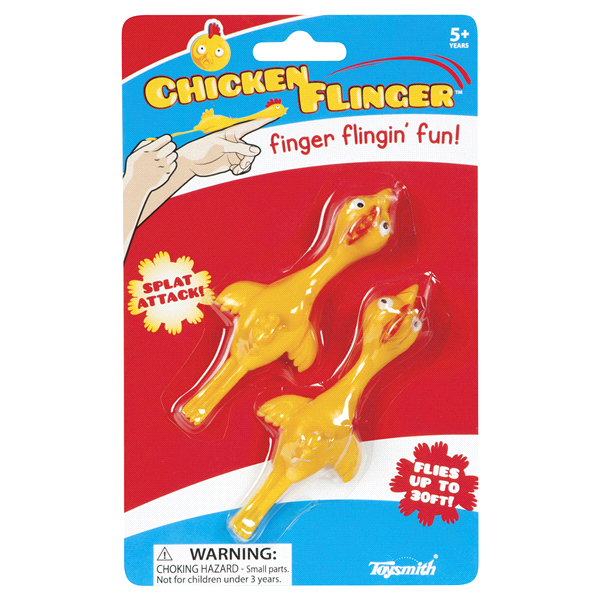 slide 1 of 1, Toysmith Chicken Flingers, 1 ct