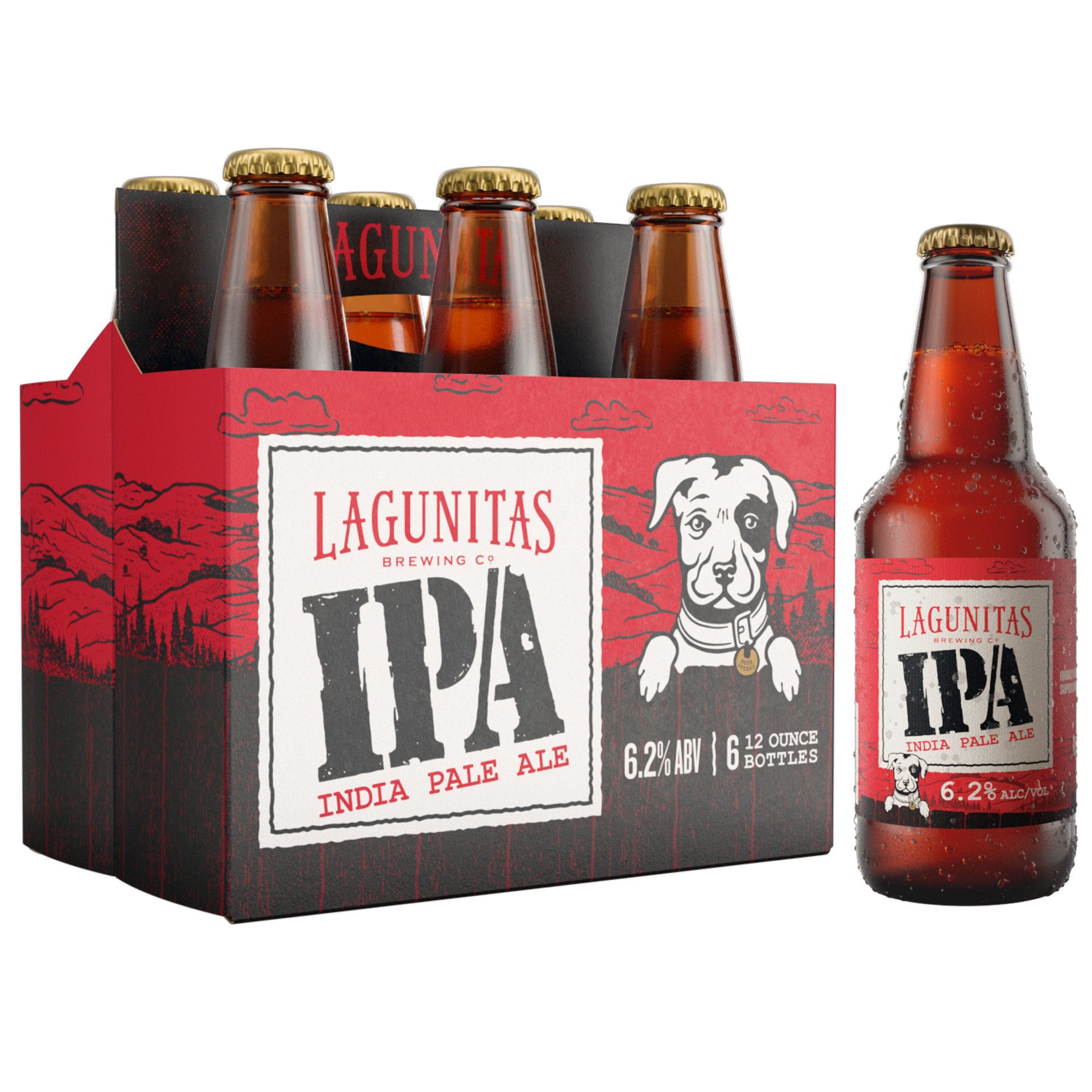 slide 2 of 3, Lagunitas IPA, Single 12 fl. oz. Bottle, 12 oz