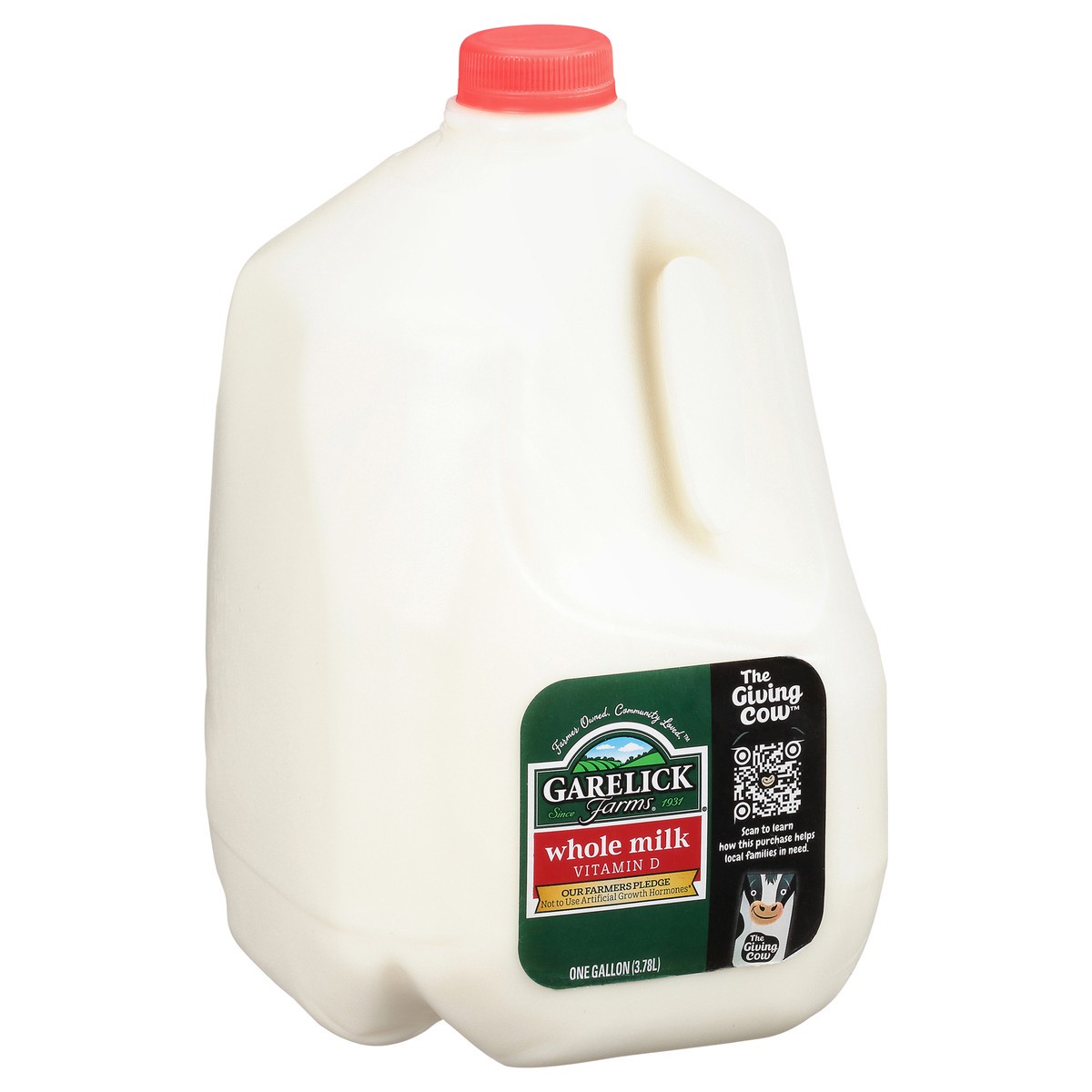 slide 9 of 9, Dairy Pure Farms Whole Milk, Gallon, 128 fl oz