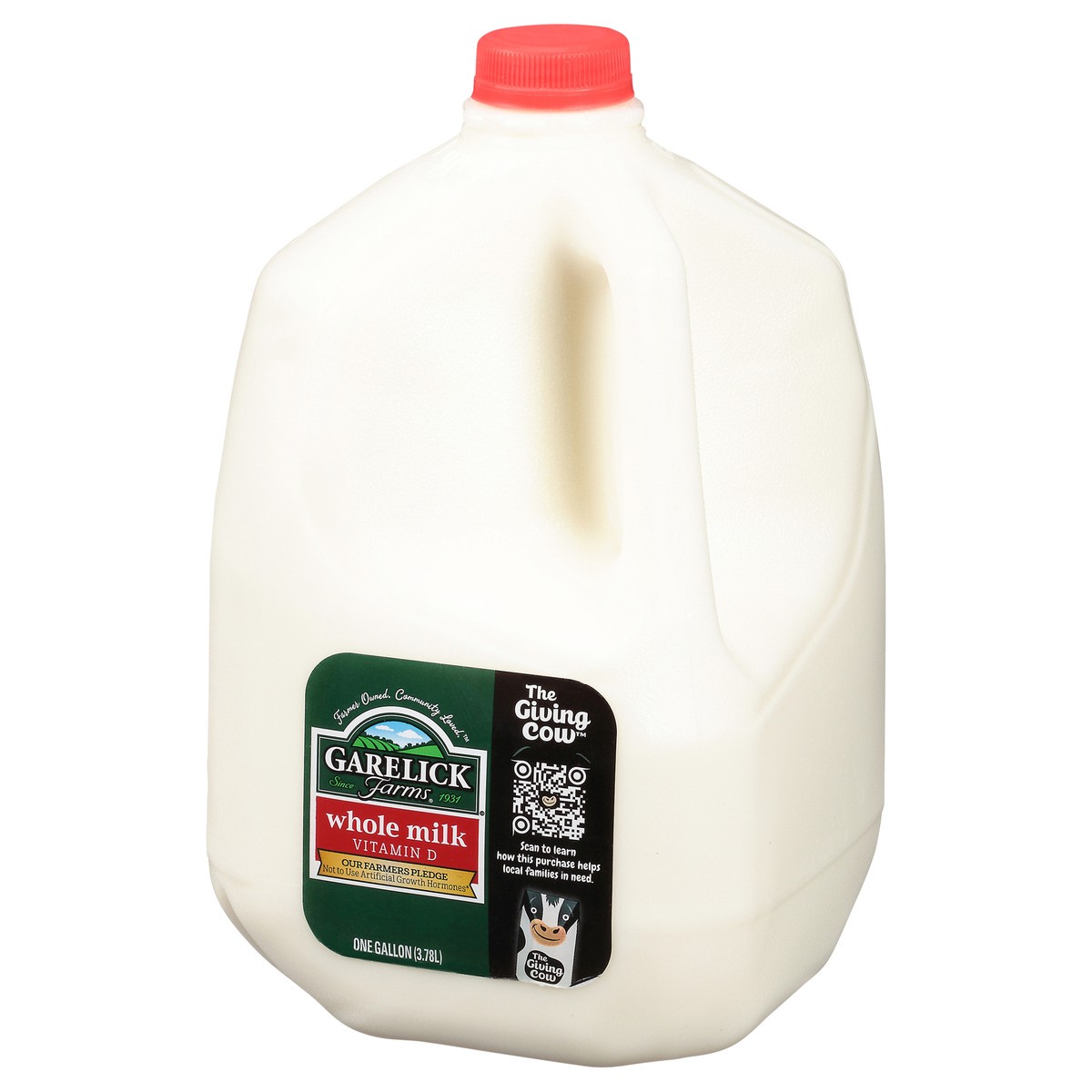 slide 8 of 9, Dairy Pure Farms Whole Milk, Gallon, 128 fl oz