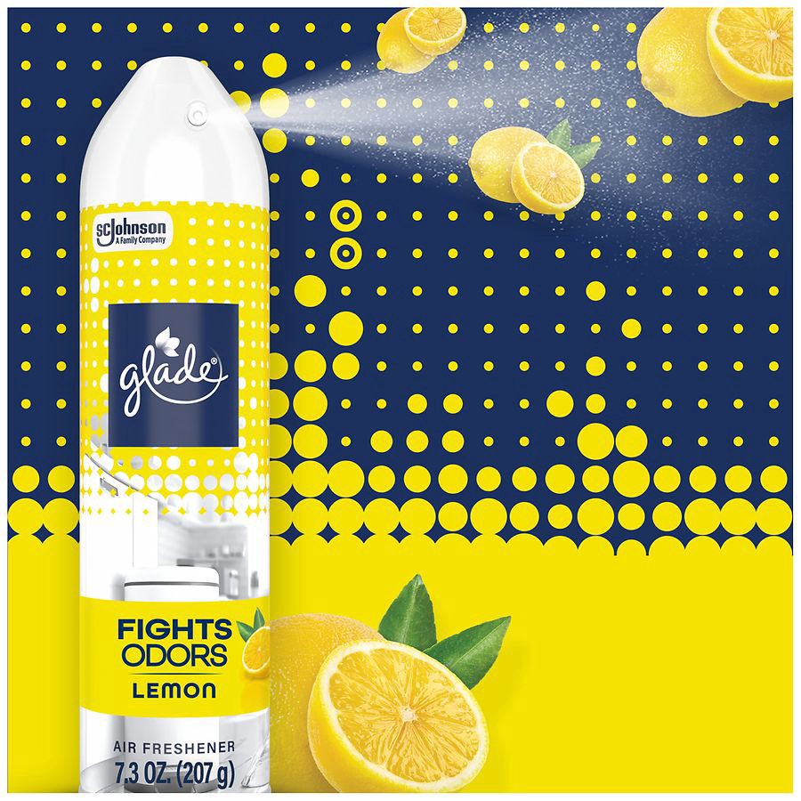 slide 4 of 5, Glade Lemon Air Freshener 7.3 oz, 7.3 oz