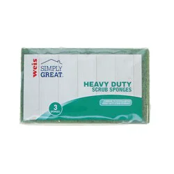 Weis Quality Heavy Duty Scrub Sponge