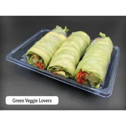 Little Samurais Green Veggie Lover