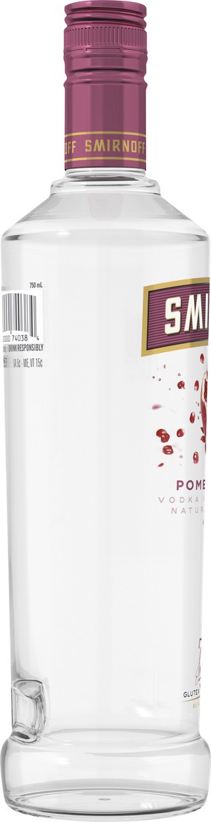 slide 3 of 3, Smirnoff Pomegranate Vodka, 750 ml