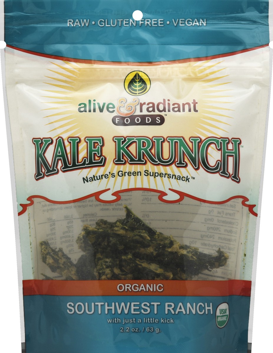 slide 2 of 3, Alive & Radiant Kale Krunch, 2.2 oz