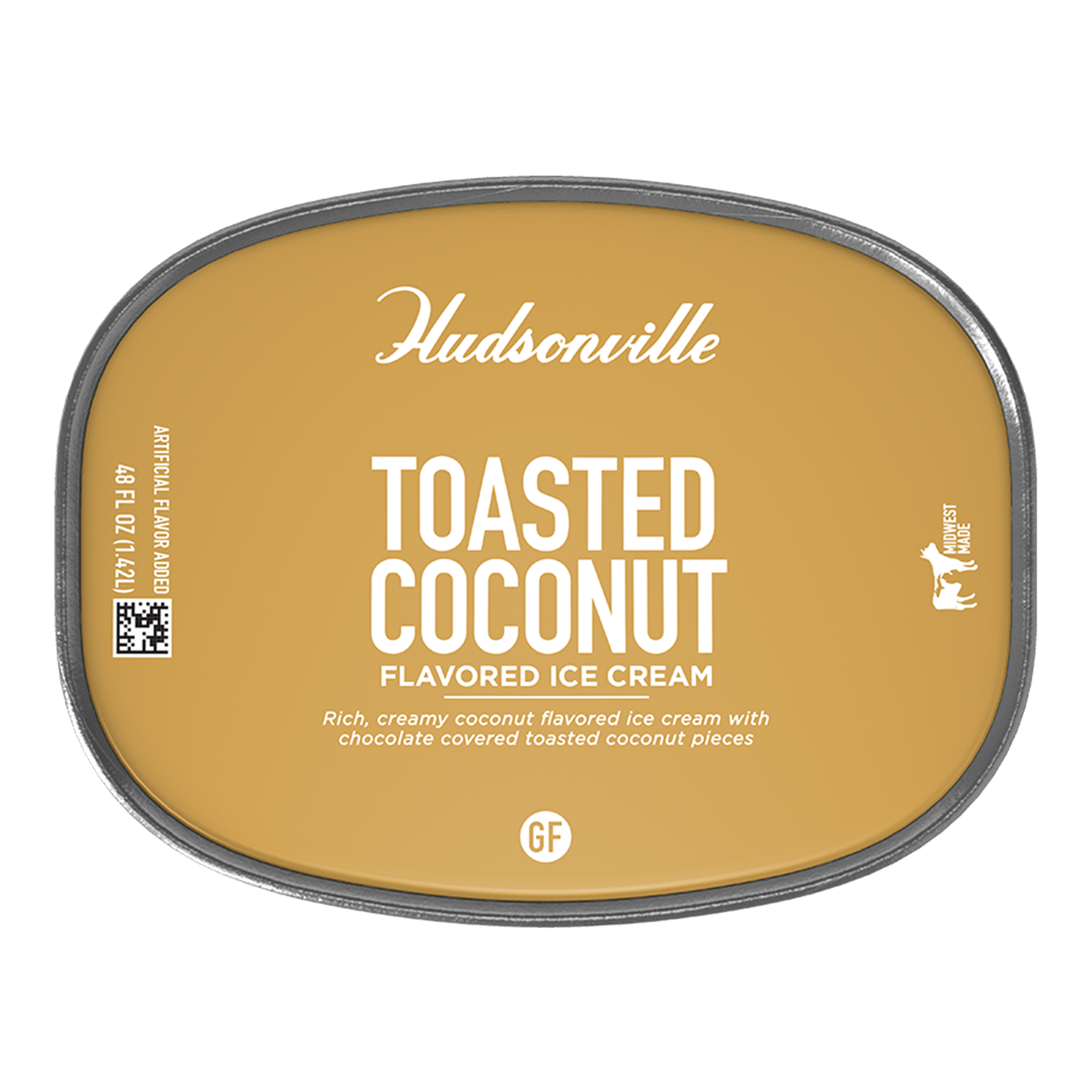 Toasted Coconut 48 oz - Hudsonville Ice Cream