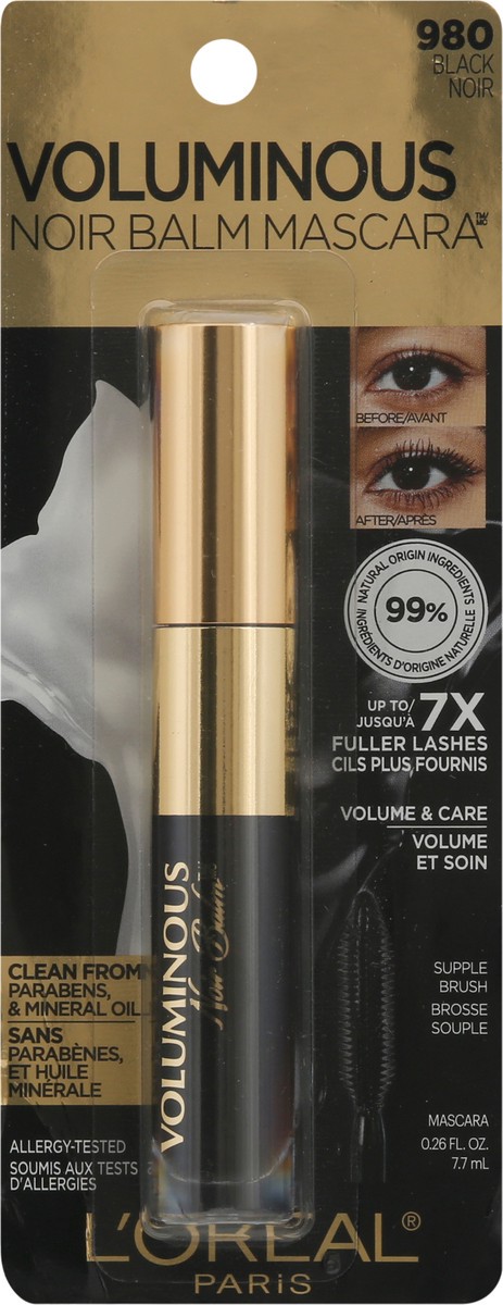 slide 1 of 6, L'Oréal Voluminous Black 980 Mascara 0.26 fl oz, 0.26 fl oz