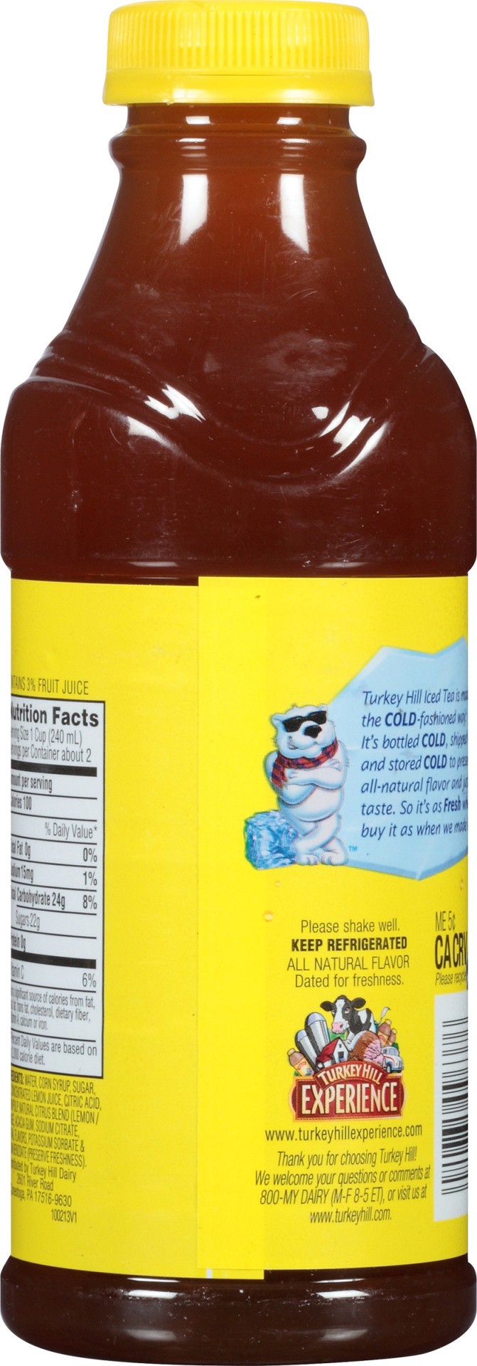 slide 3 of 6, Turkey Hill Lemonade Tea - 18.50 fl oz, 18.50 fl oz