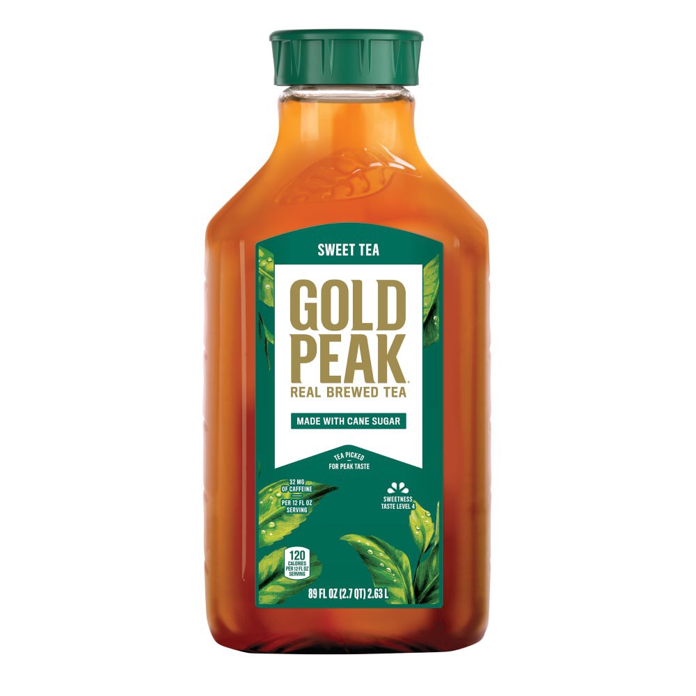 slide 1 of 6, Gold Peak Sweetened Black Tea Bottle, 89 fl oz, 89 fl oz