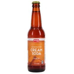 Weis Quality Cream Soda Single Craft Soda