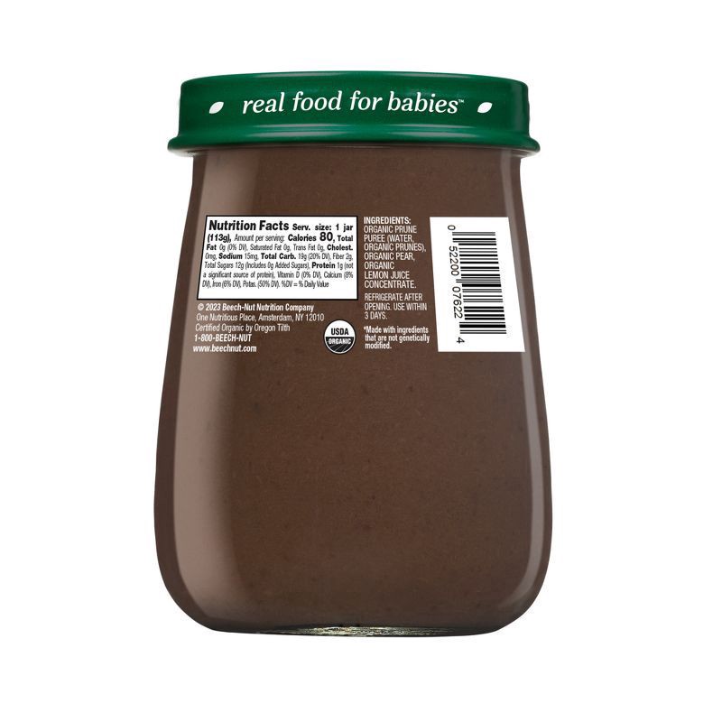 slide 2 of 8, Beech-Nut Organics Stage 2 (6+ months) Prune & Pear 4 oz, 4 oz