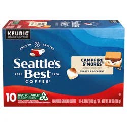 SEATTLE''S BEST COFFEE Seattle’s Best Coffee Campfire S''mores Flavored K-Cup Coffee Pods
