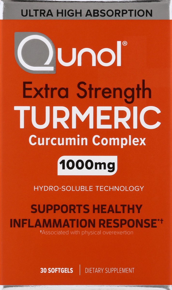 slide 5 of 13, Qunol Extra Strength Turmeric, 30 ct