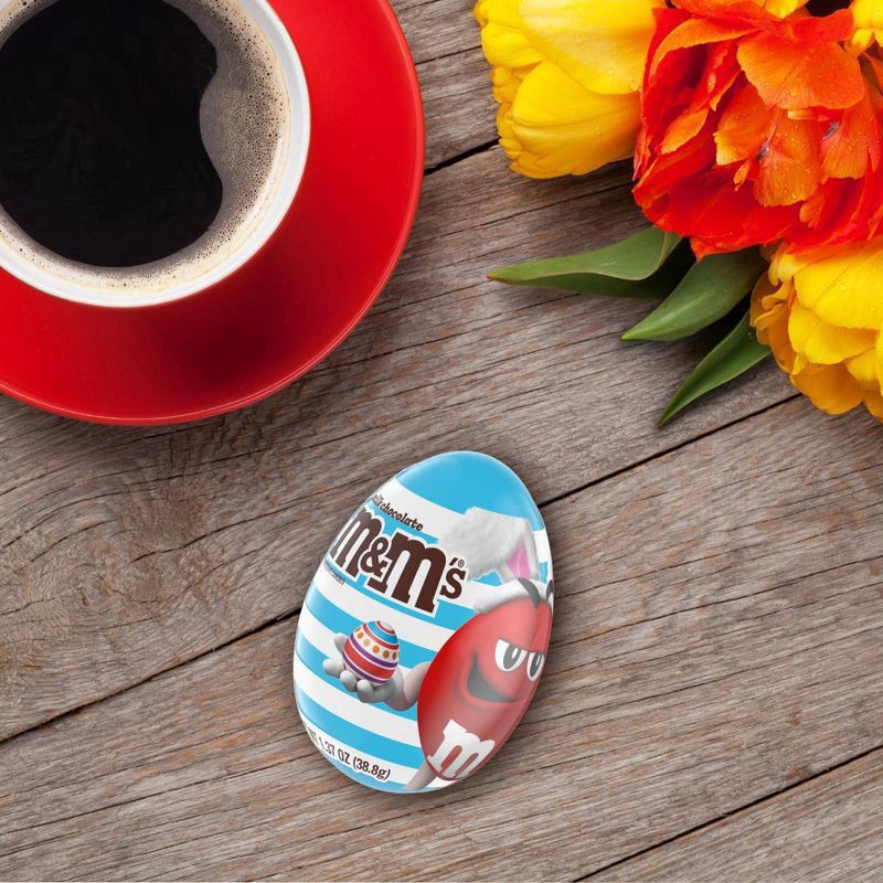 slide 7 of 8, M&M's Milk Chocolate Candy Filled Easter Egg - 1.37 Oz, 1.37 oz