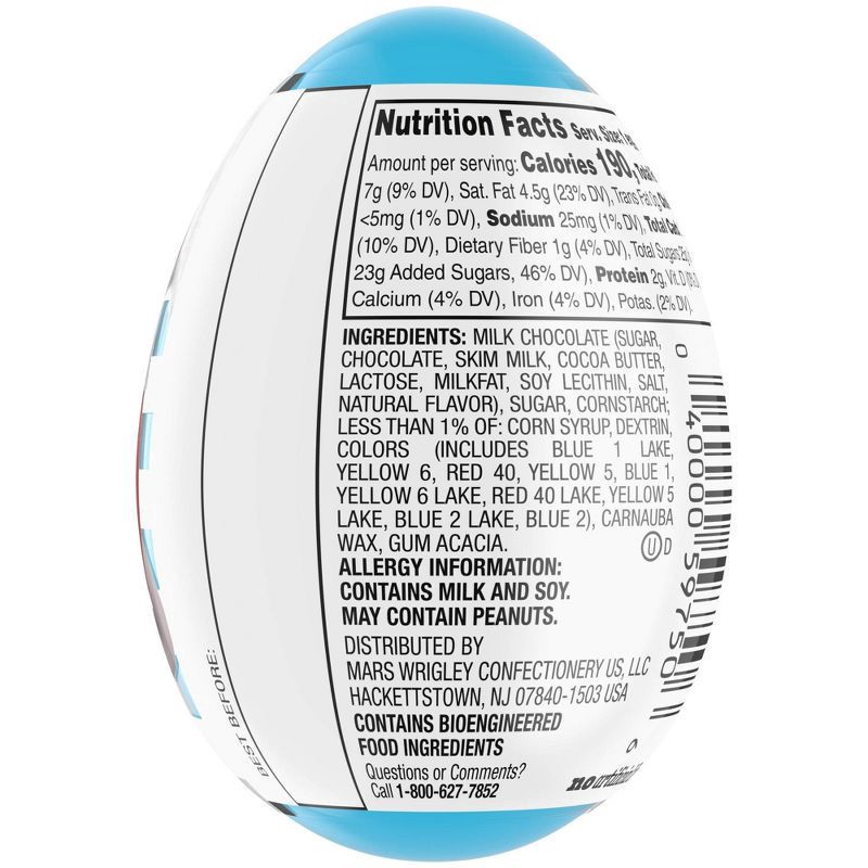 slide 3 of 8, M&M's Milk Chocolate Candy Filled Easter Egg - 1.37 Oz, 1.37 oz