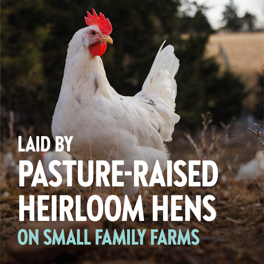 slide 2 of 6, Vital Farms True Blues Pasture Raised Heirloom Medium Eggs, 12 ct