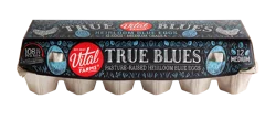 Vital Farms Medium Grade A Heirloom Blue Eggs 12 ea