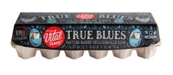 Vital Farms Medium Grade A Heirloom Blue Eggs 12 ea