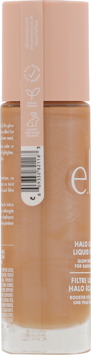 slide 8 of 12, e.l.f. Shade 4 Medium Halo Glow Liquid Filter 1.06 fl oz, 1.06 fl oz