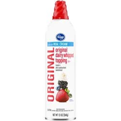 Kroger Original Whipped Cream - 13 oz