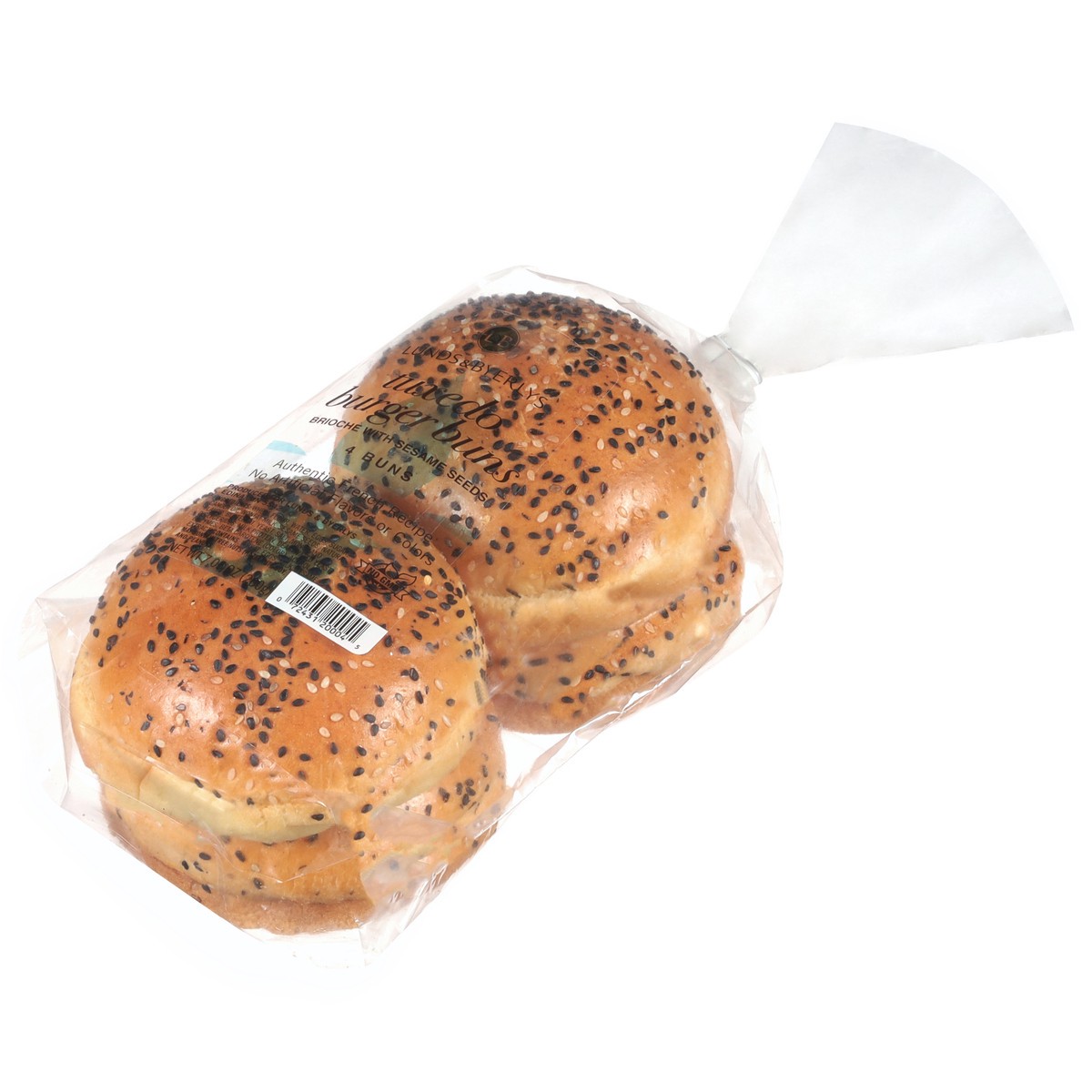 slide 3 of 4, Lunds & Byerlys Tuxedo Burger Buns 4 Each, 4 ct