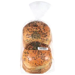 Lunds & Byerlys Tuxedo Burger Buns 4 Each