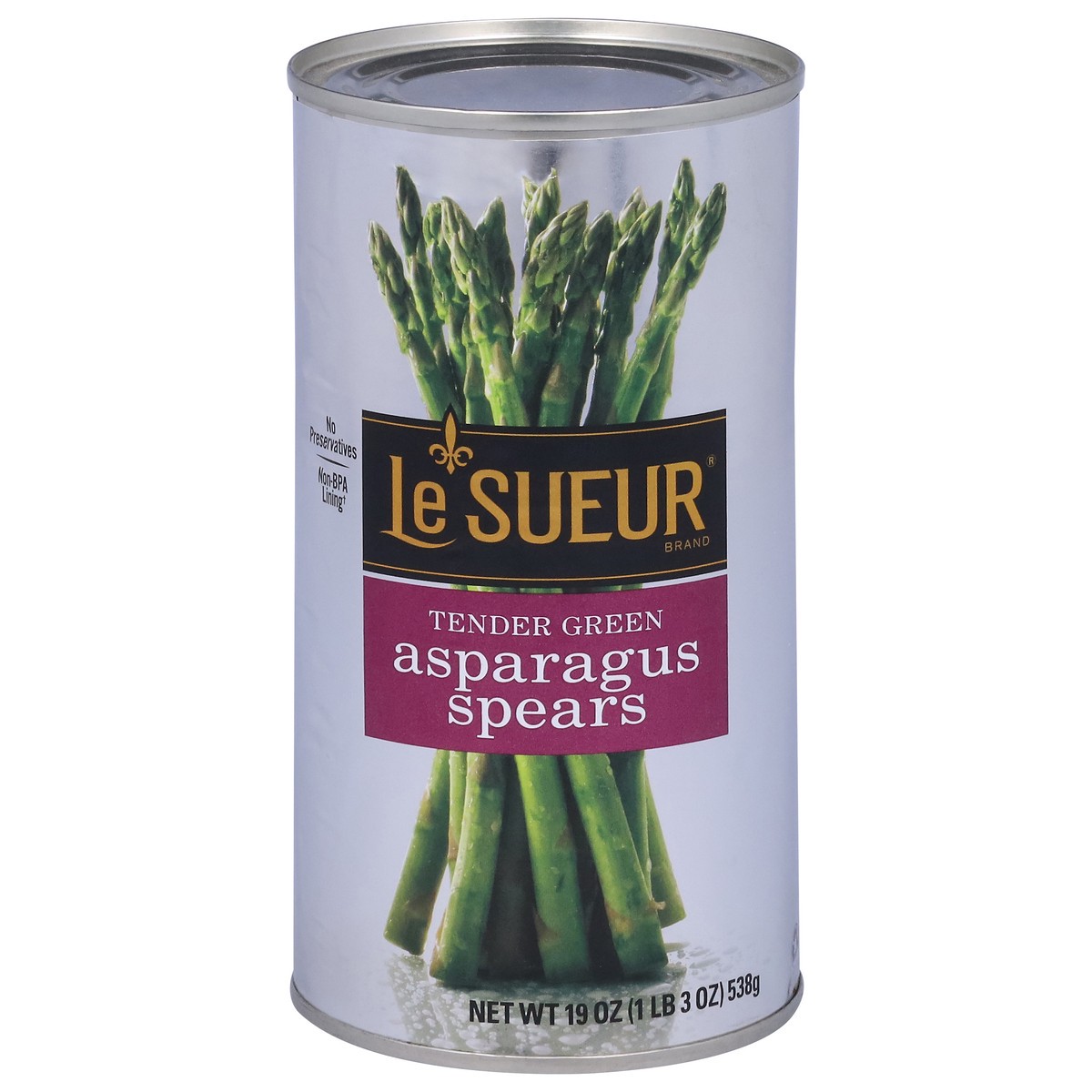 slide 1 of 6, Le Sueur Tender Green Asparagus Spears 19 oz, 19 oz