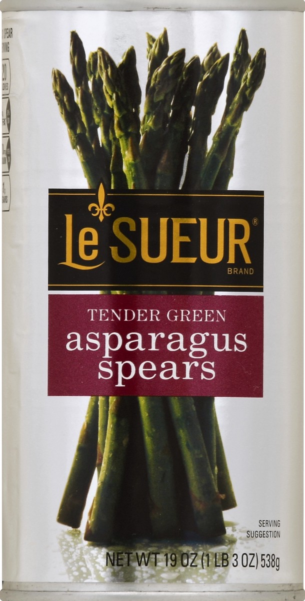 slide 5 of 6, Le Sueur Tender Green Asparagus Spears 19 oz, 19 oz