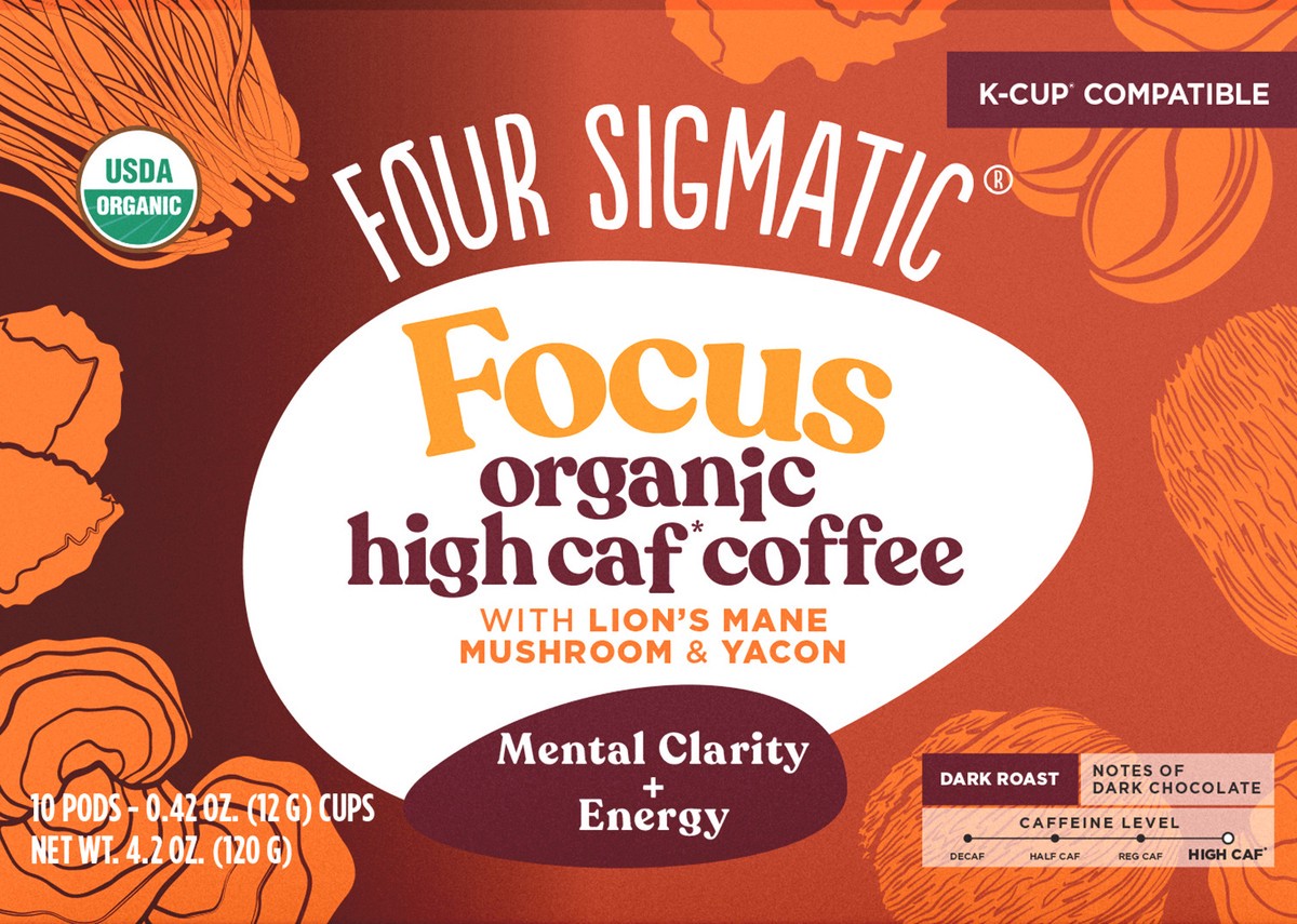 slide 6 of 13, Fs Think Hi-Caff Pods Lion's Mane - 4.2 oz, 