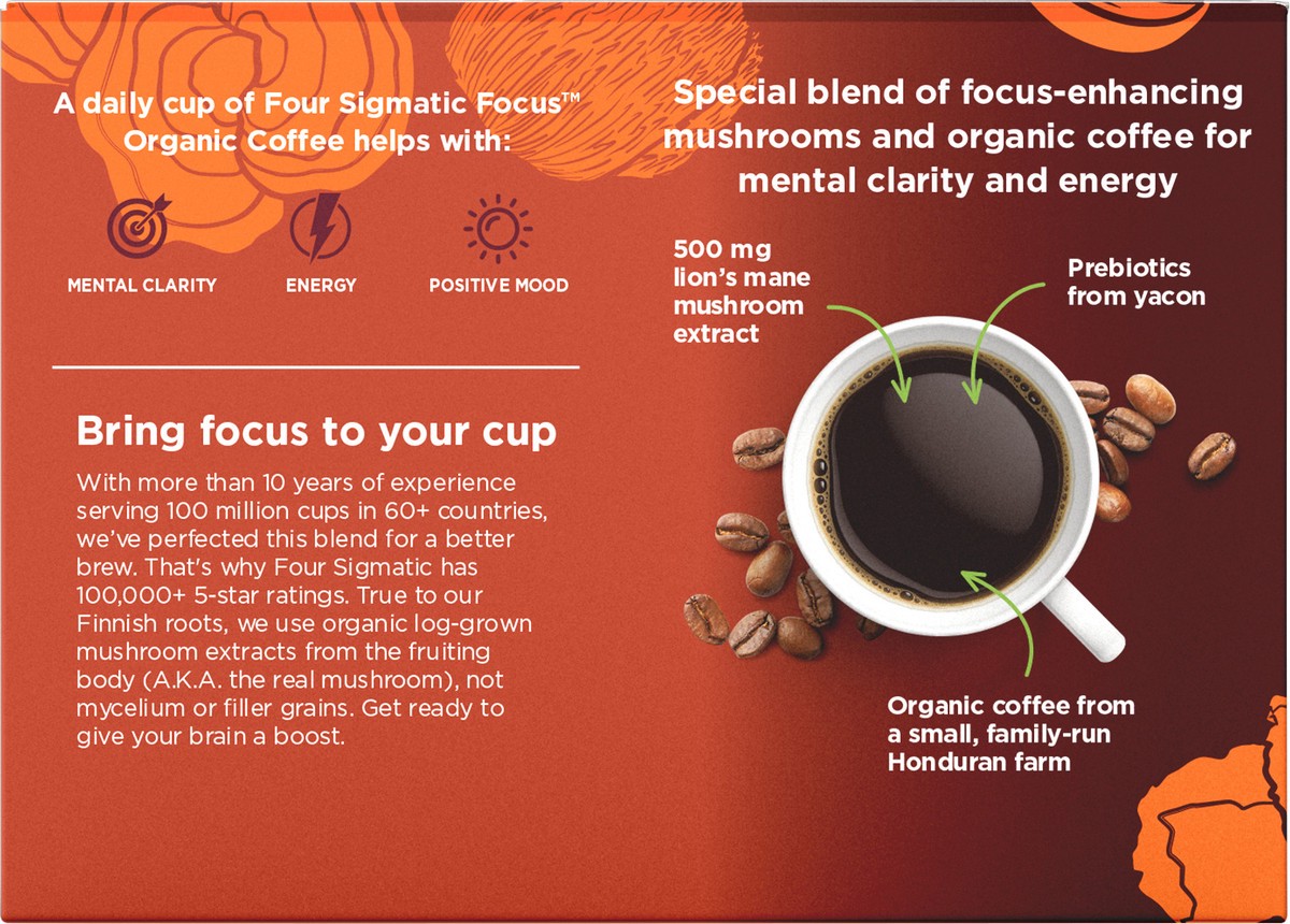 slide 4 of 13, Fs Think Hi-Caff Pods Lion's Mane - 4.2 oz, 