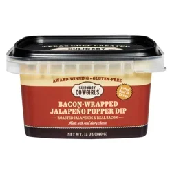 Culinary Cowgirls Bacon-Wrapped Jalapeno Popper Queso Dip