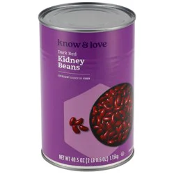 Know & Love Dark Red Kidney Beans 40 Ounces