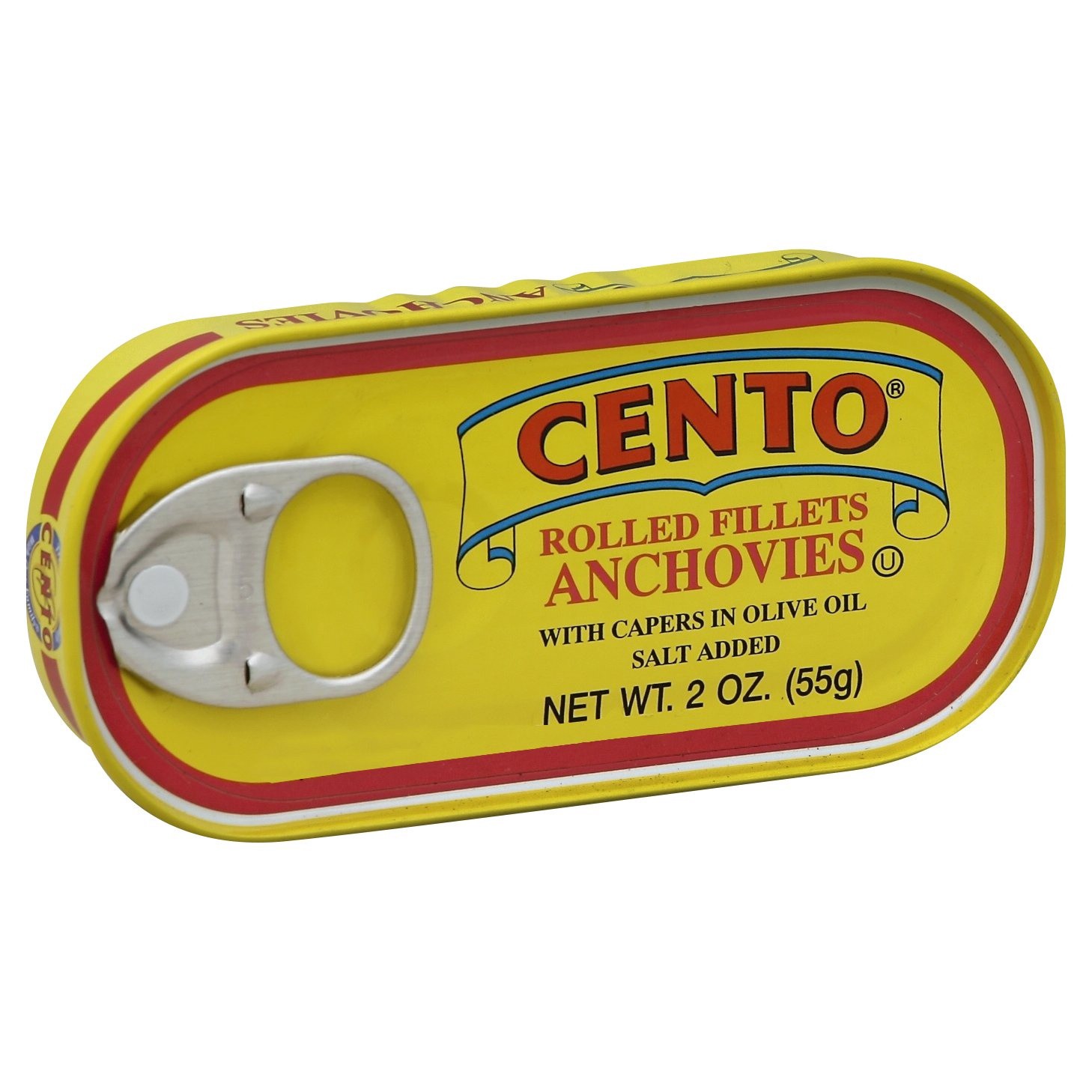 slide 1 of 9, Cento Anchovies Rolled Fillets, 2 oz