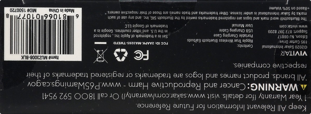 slide 7 of 11, Muze Melody True Wireless Earbuds 1 ea, 1 ct