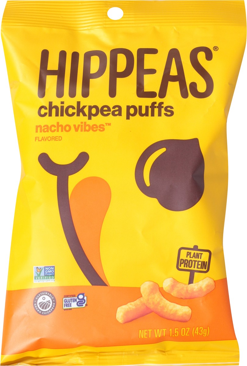 slide 7 of 9, HIPPEAS Nacho Vibes Flavored Chickpea Puffs 1.5 oz, 1.5 oz