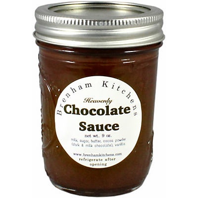 slide 1 of 1, Brenham Kitchens Chocolate Sauce, 9 oz