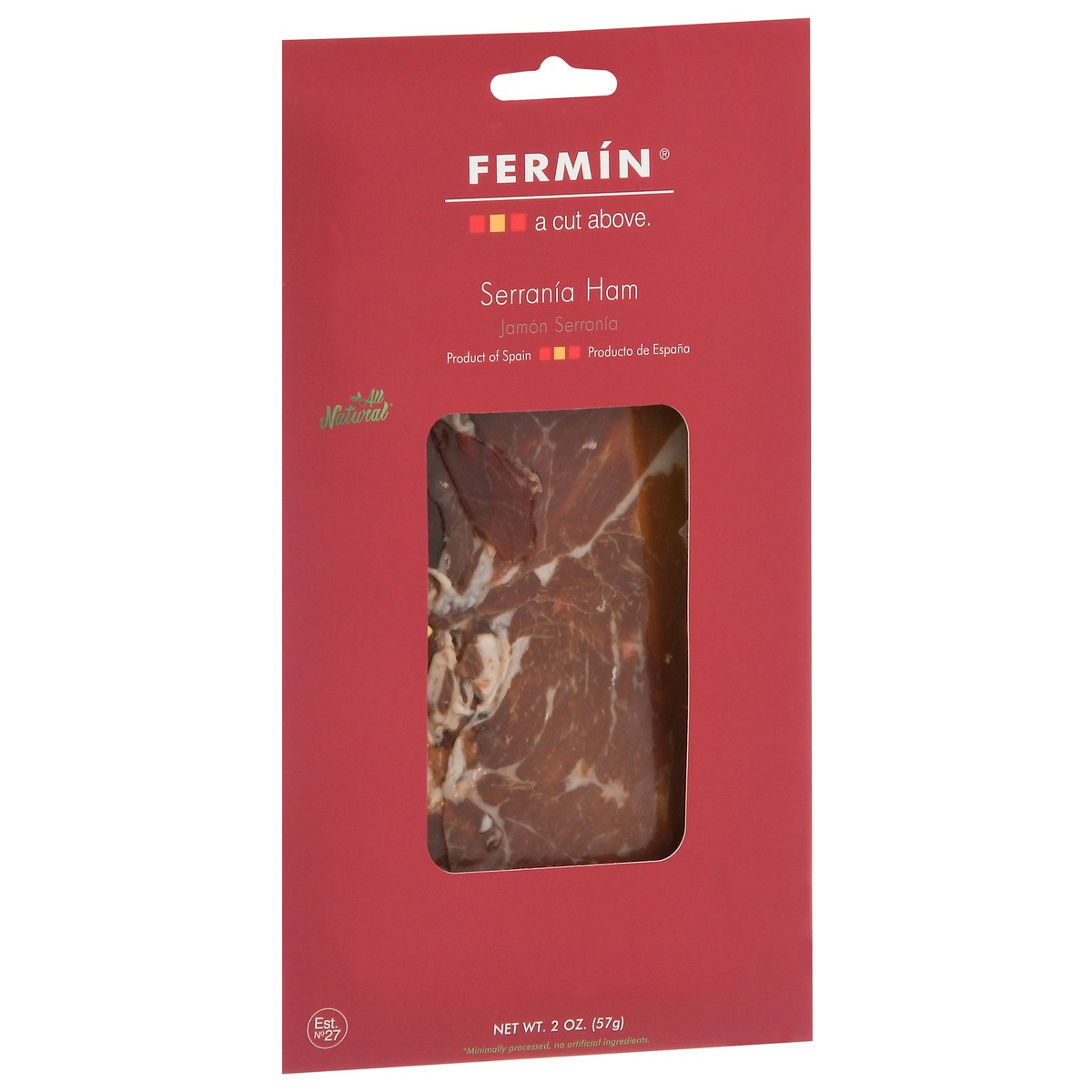 slide 8 of 9, Fermin Serrania Ham Sliced, 2 oz